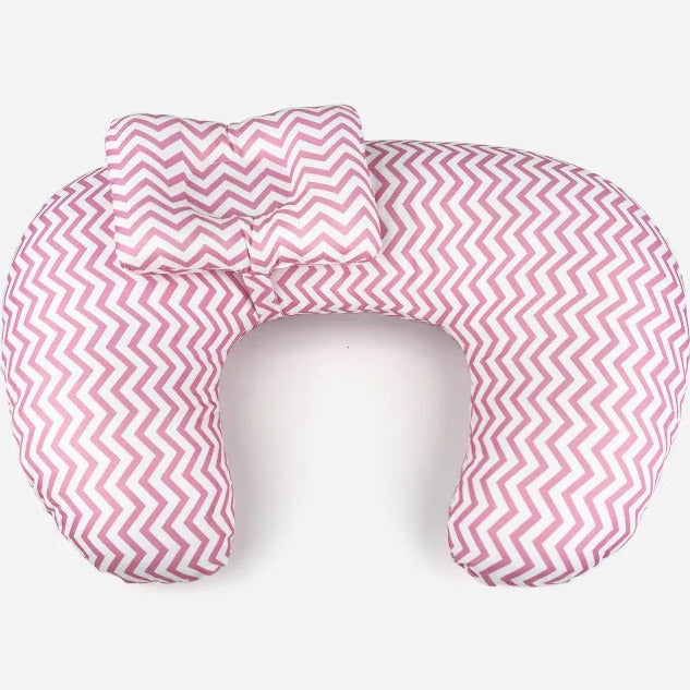 Coussin d’allaitement pratique rose